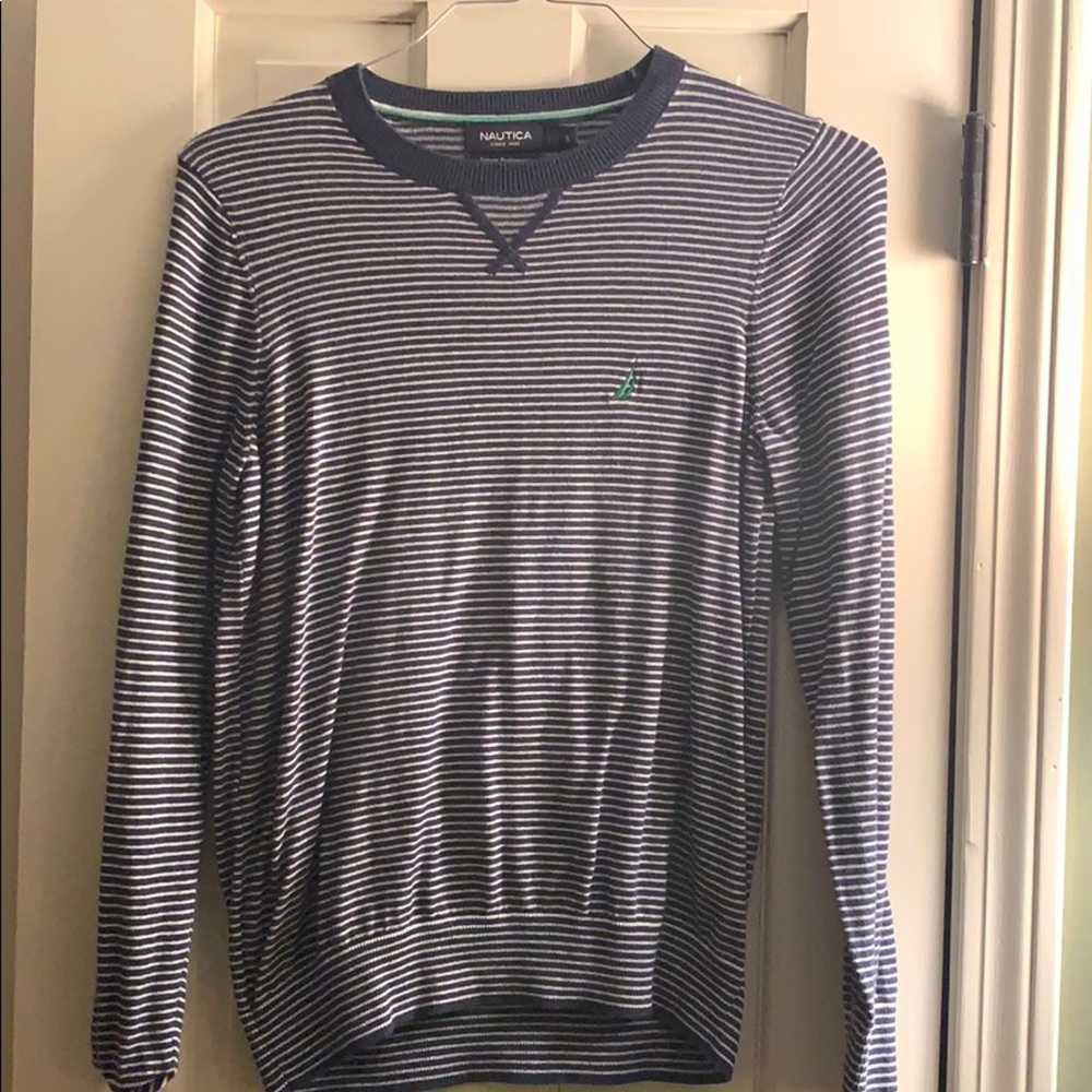 Nautica Crewneck Horizontal Striped